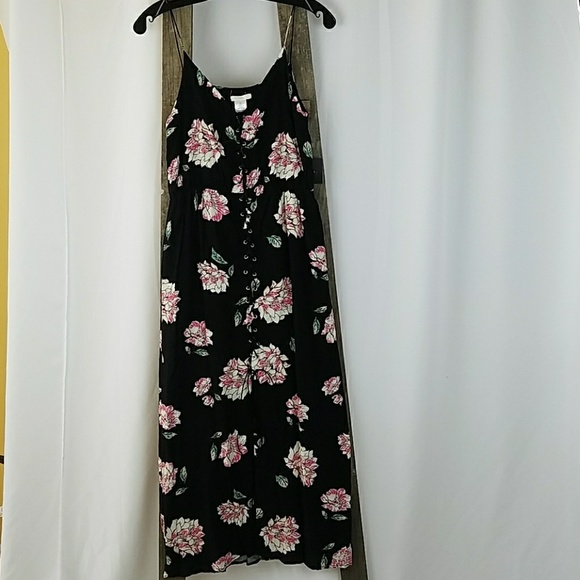 intu Dresses & Skirts - inTu women XS high waist dress spaghetti straps